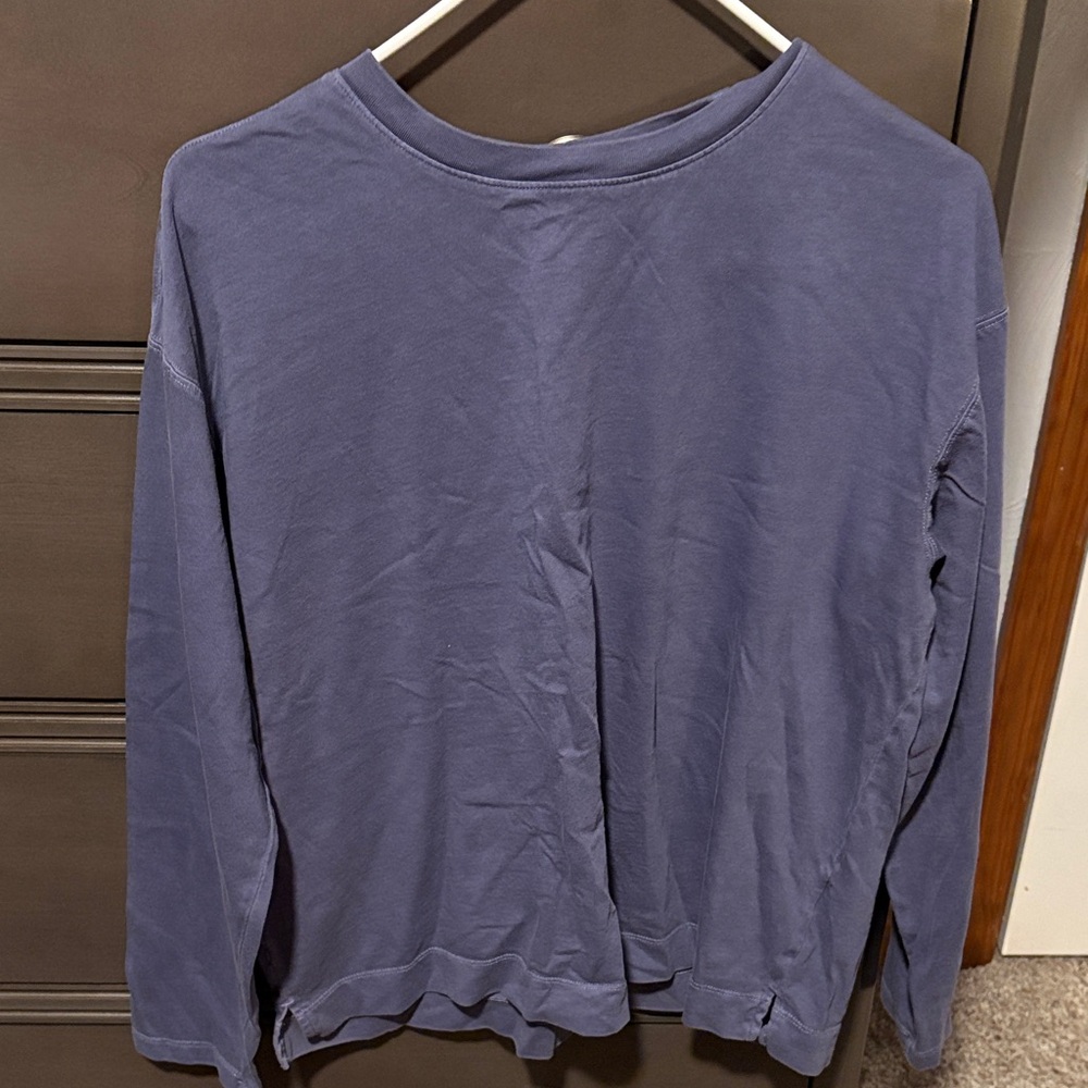 Old Navy Women's Long Sleeve Tee - Blue